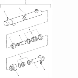 new holland 7308 loader parts diagram