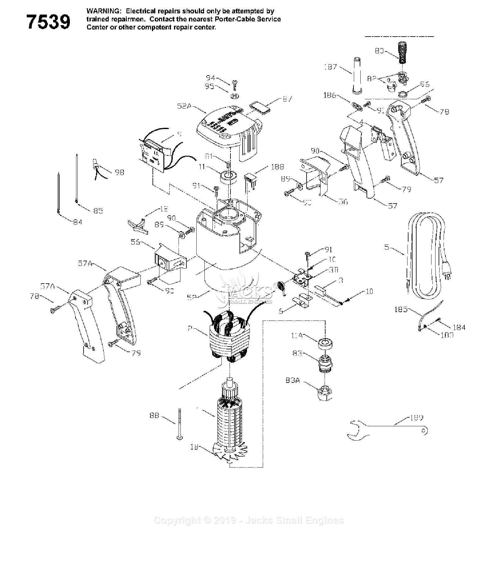 50 hp johnson outboard parts diagram