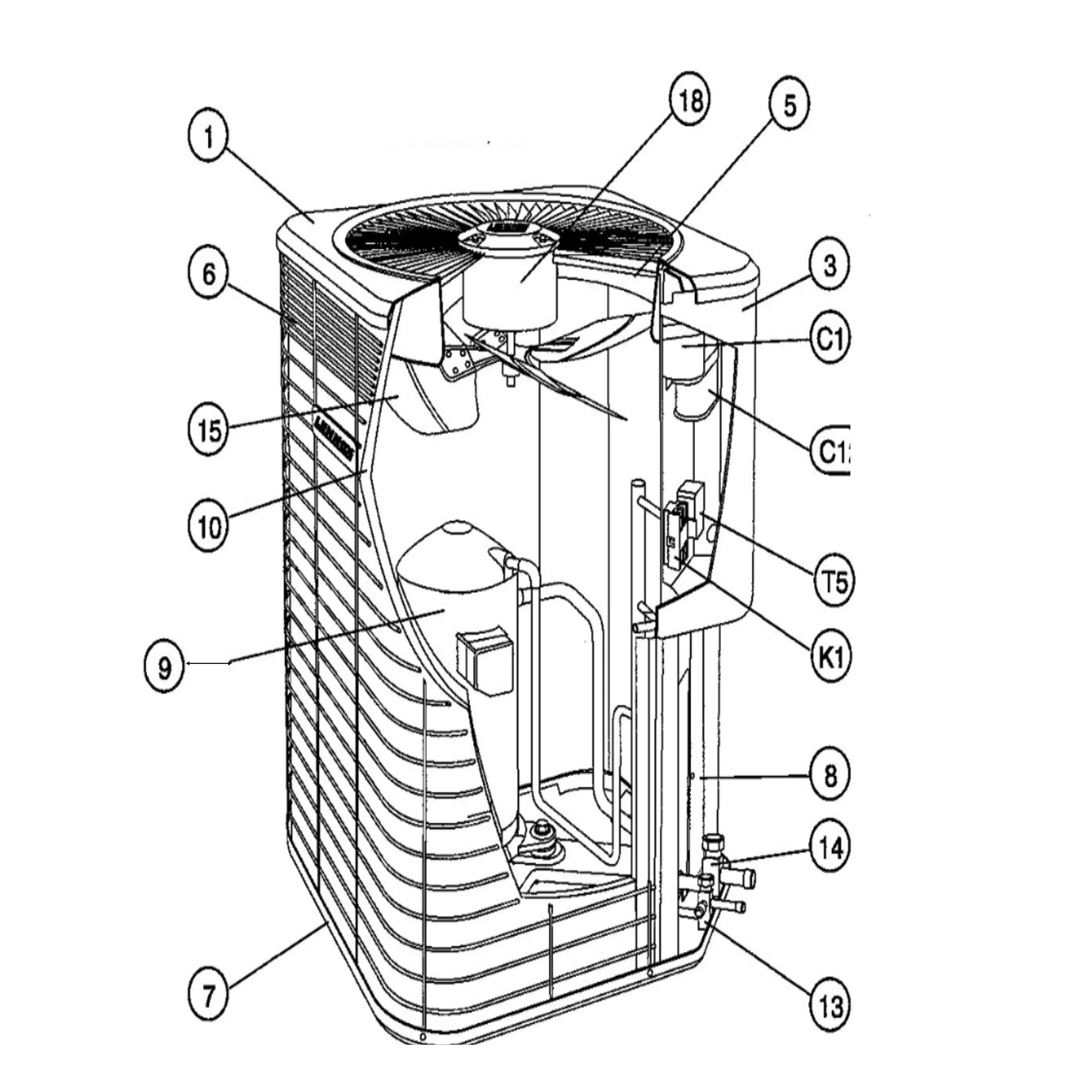 lennox parts diagram