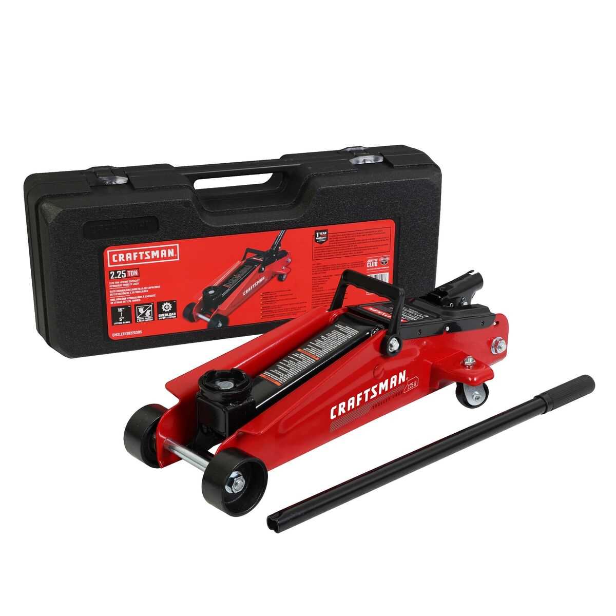 craftsman 2 ton floor jack parts diagram