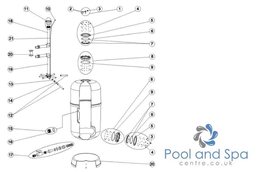 swimming pool parts diagram