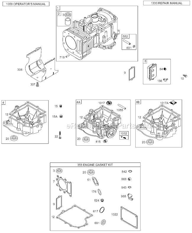 briggs and stratton 20 hp intek parts diagram