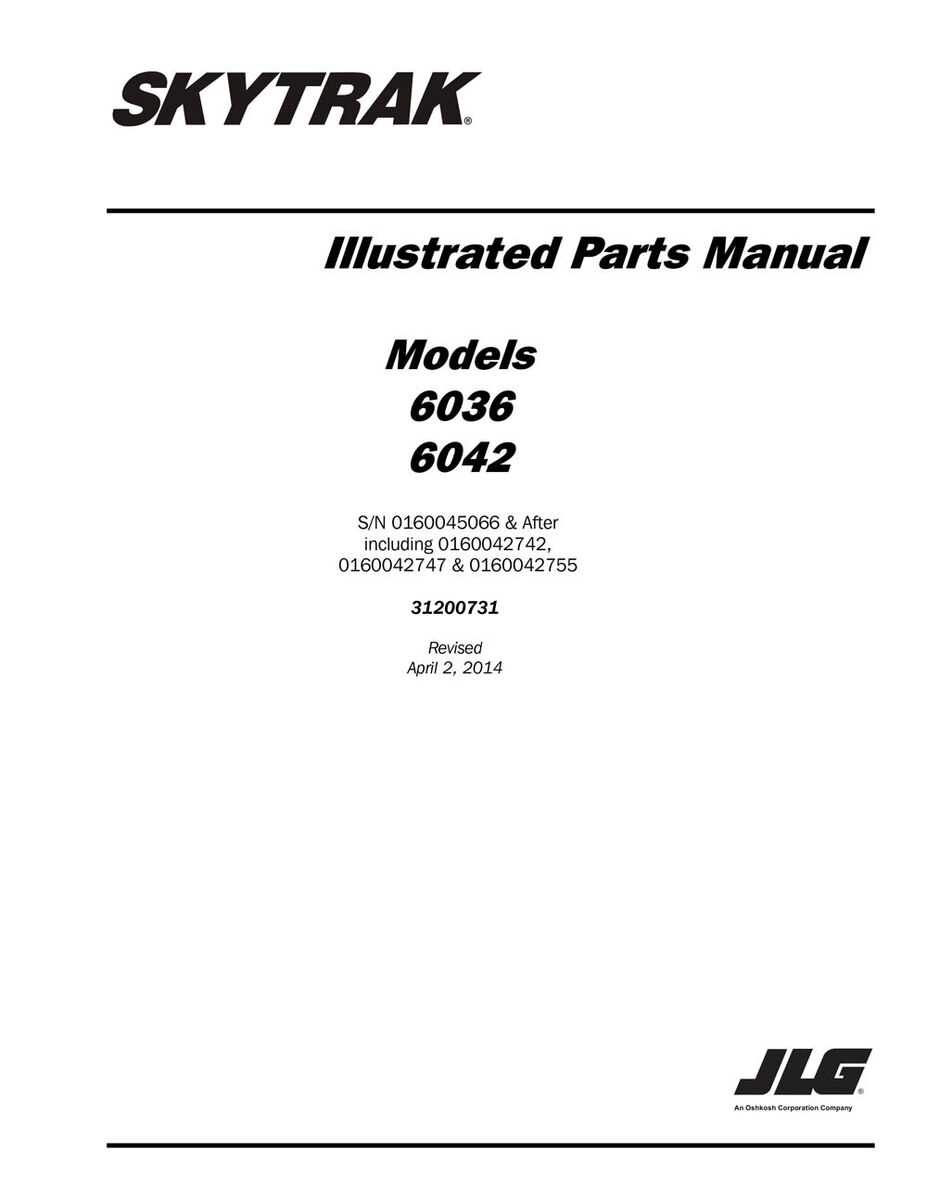 jlg parts diagram