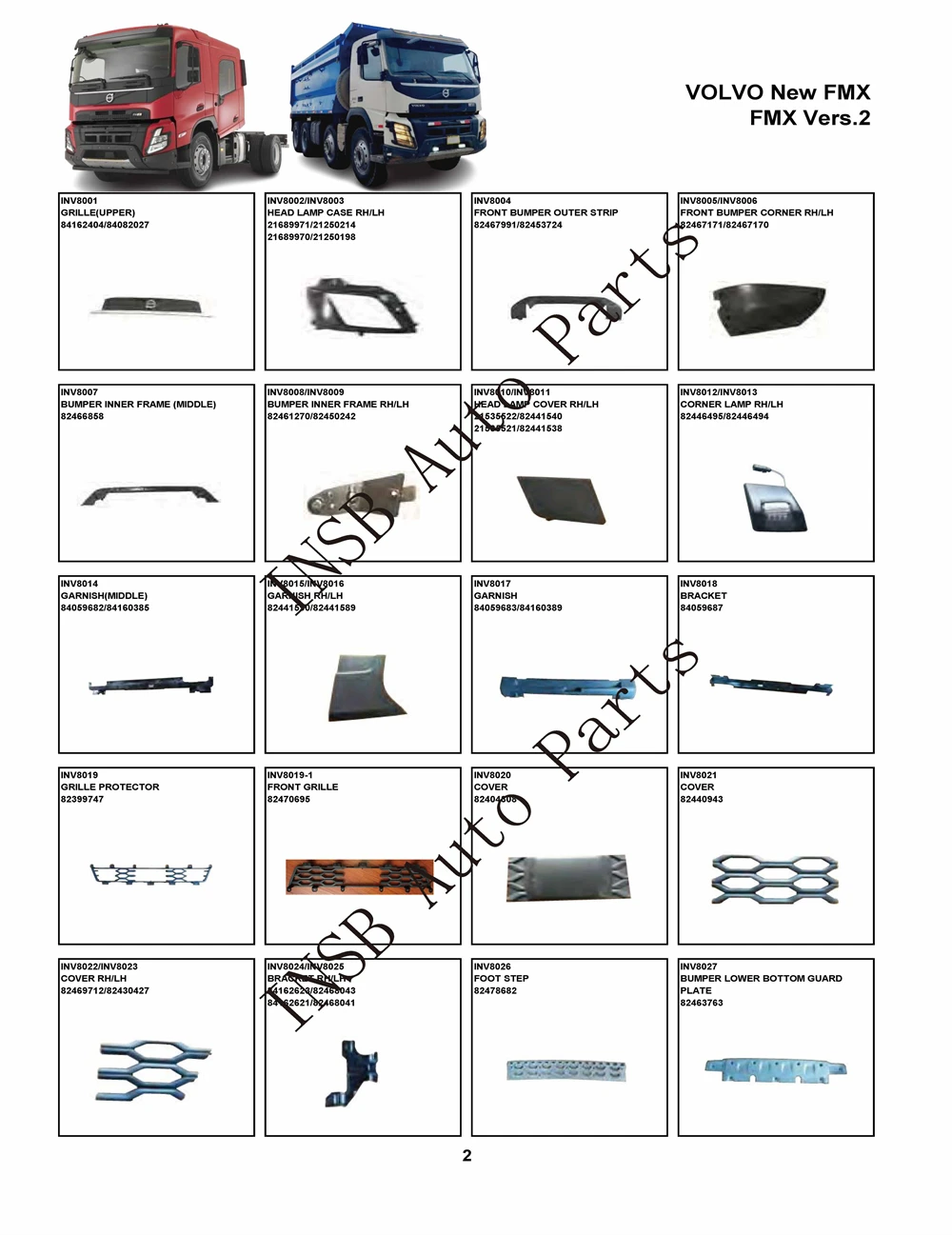 volvo truck parts diagram