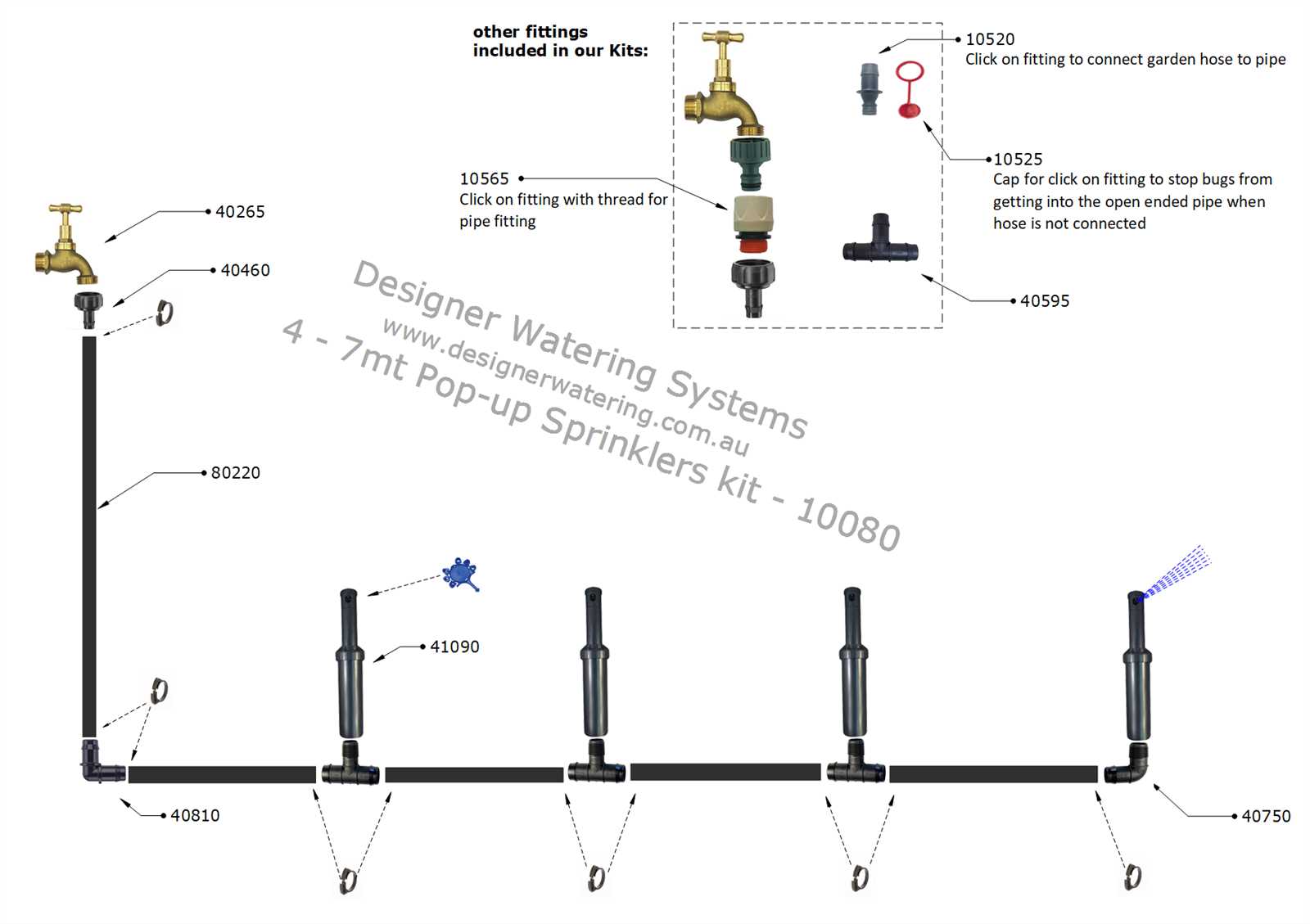 rainbird 5000 parts diagram