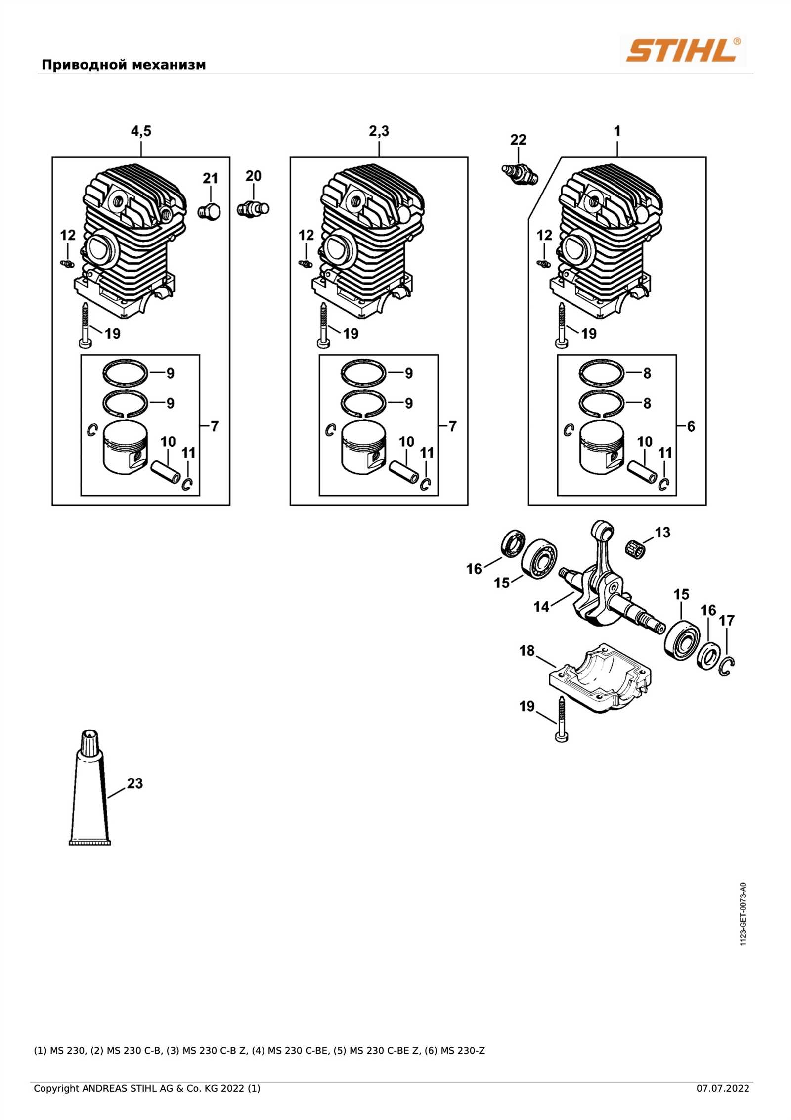 stihl chainsaw ms250 parts diagram