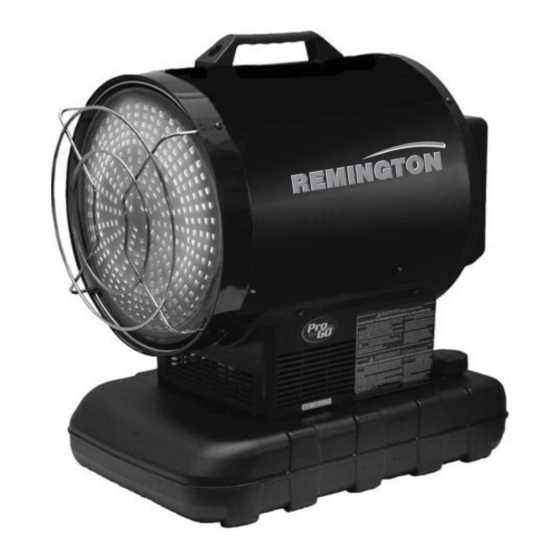 remington heater parts diagram