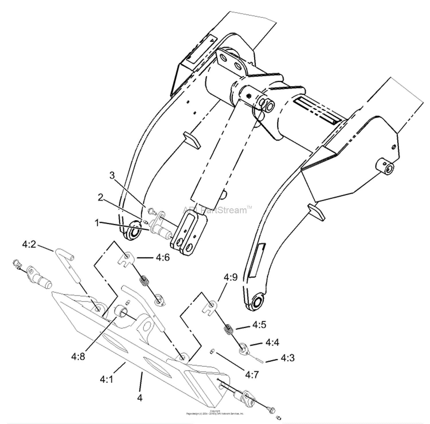 toro dingo parts diagram