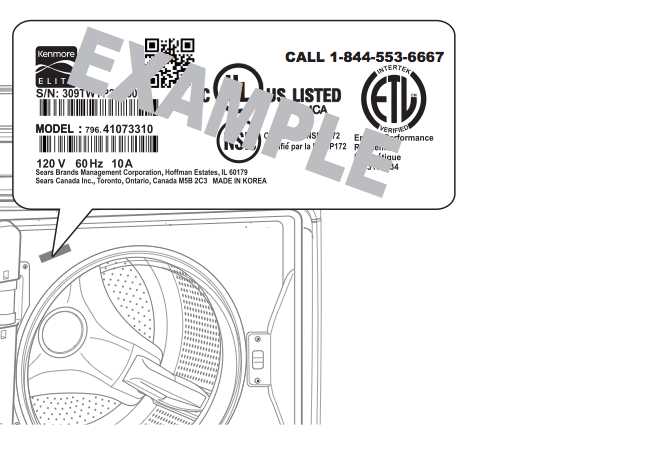 kenmore 106.5 parts diagram