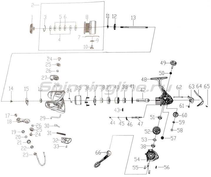 savage 64 parts diagram