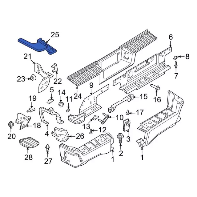 2017 ford super duty parts diagram