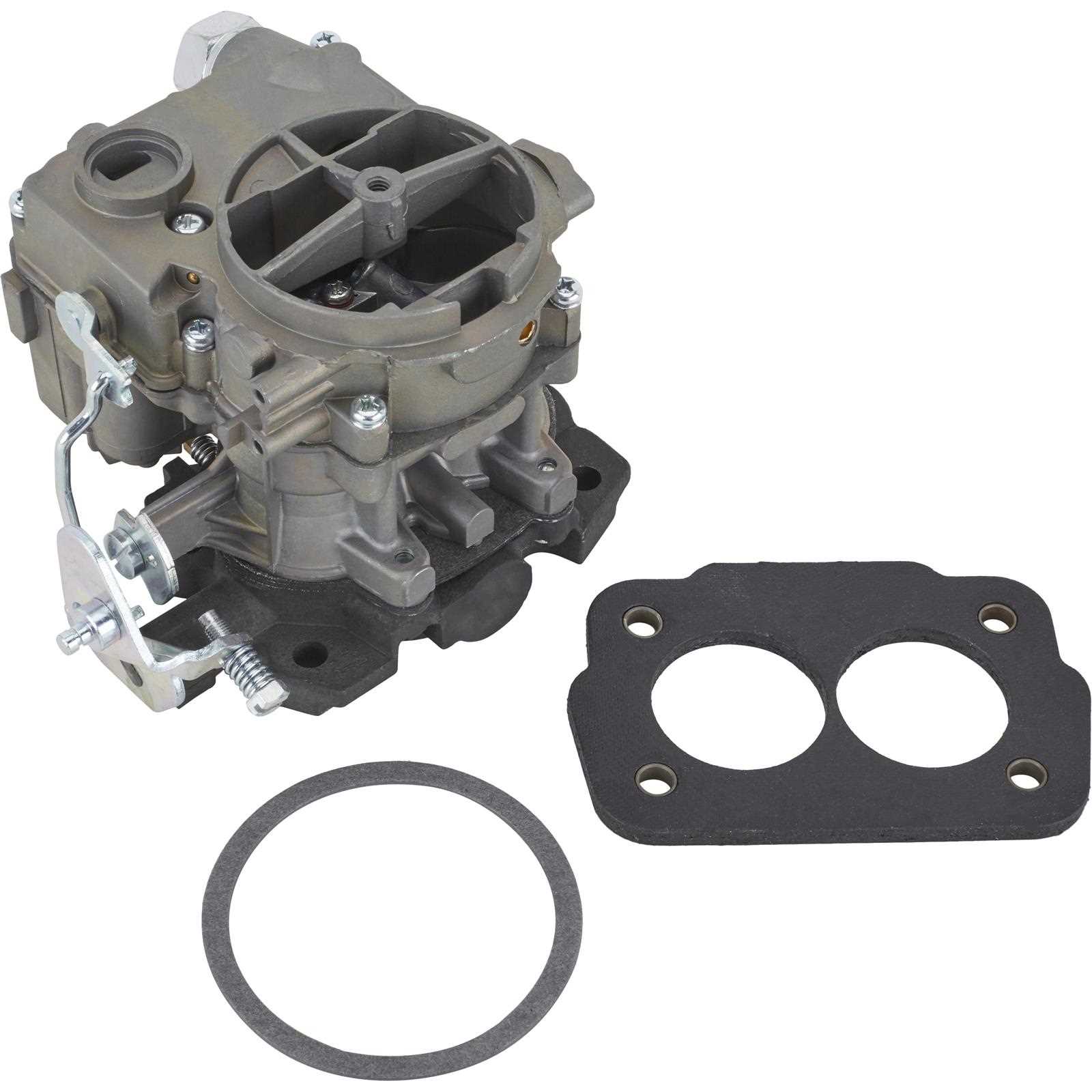 rochester 2 barrel carburetor parts diagram