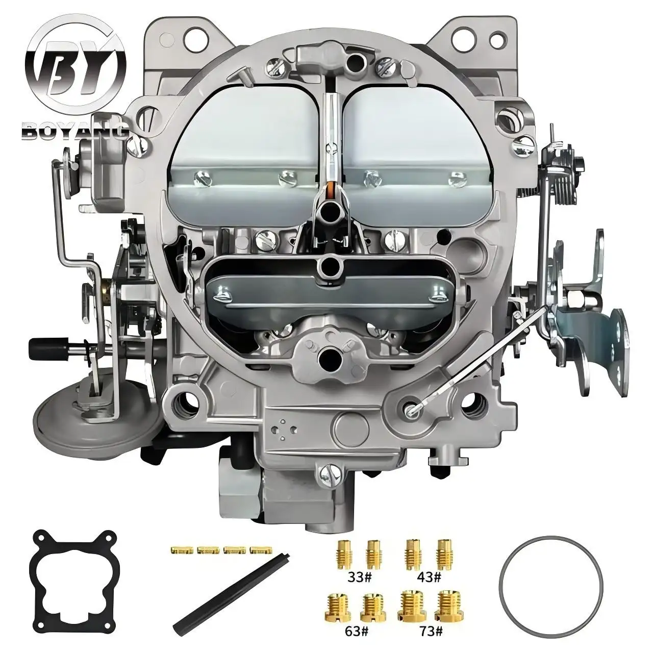 rochester 2 barrel carburetor parts diagram