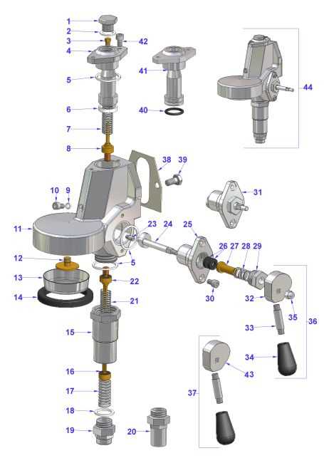 rocket cellini parts diagram