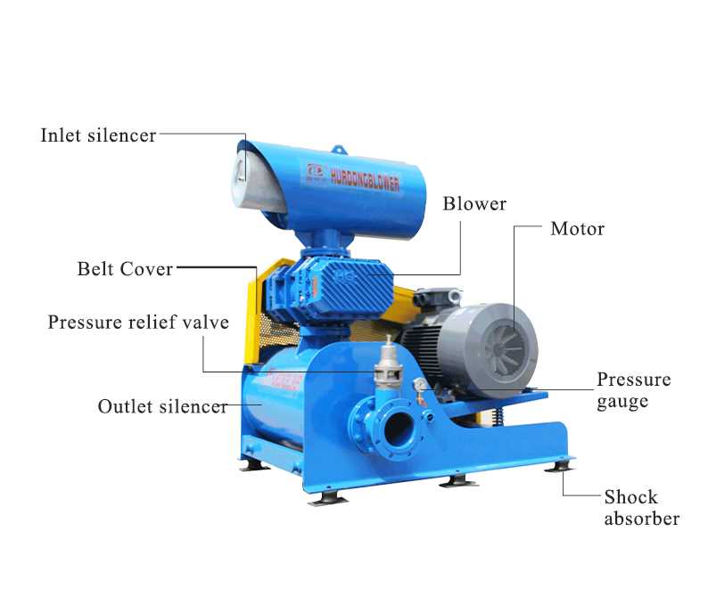 roots blower parts diagram