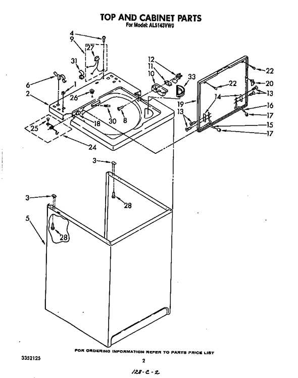 roper washer parts diagram