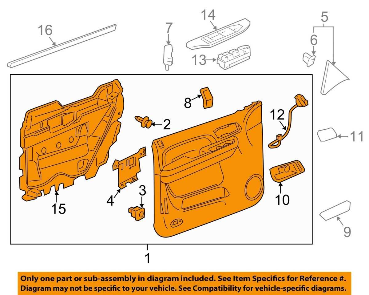 2012 chevy silverado parts diagram