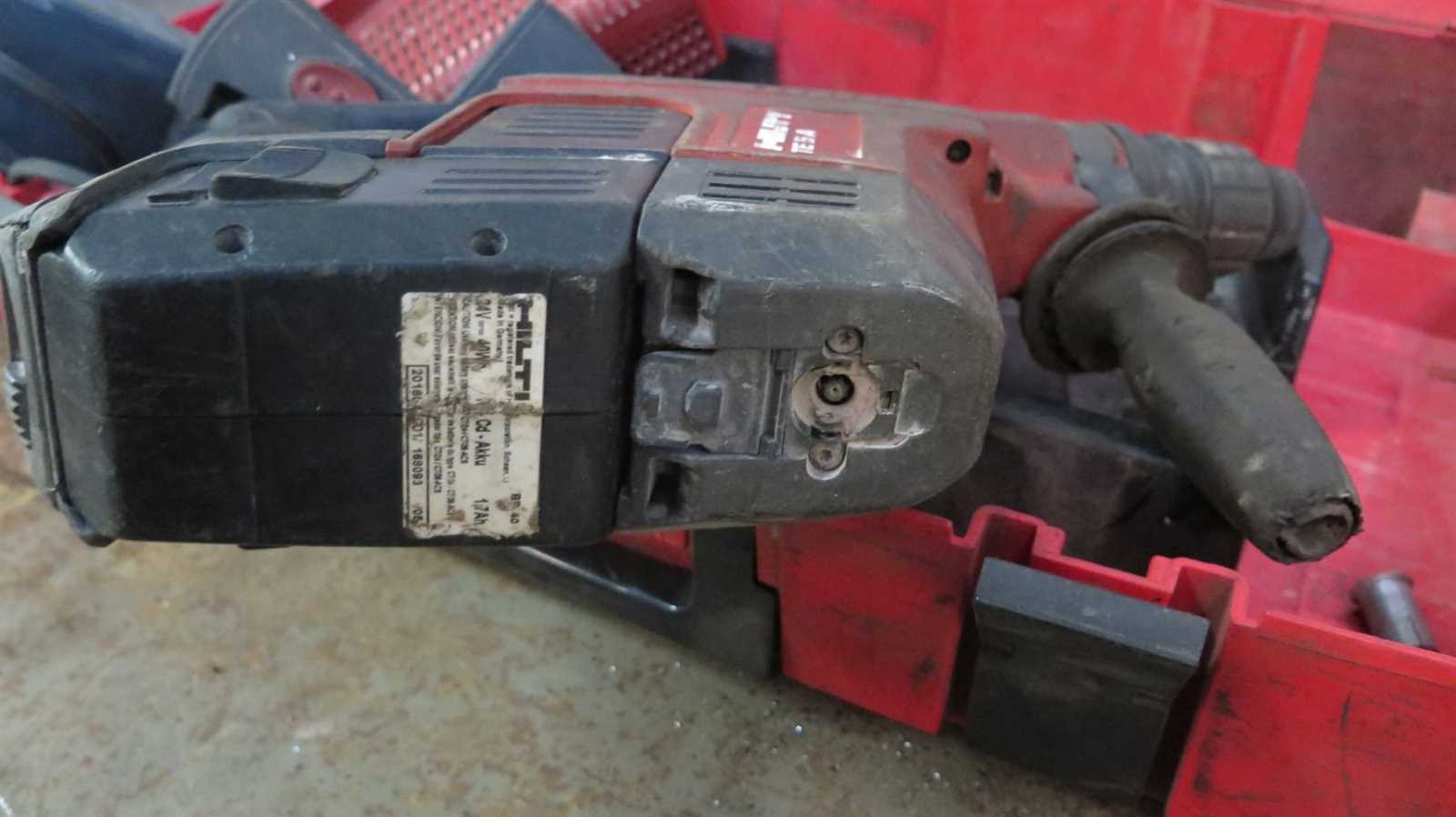 hilti te5 parts diagram