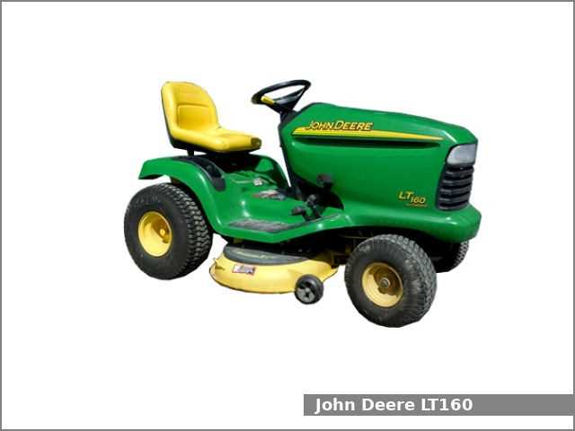 john deere 160 lawn tractor parts diagram