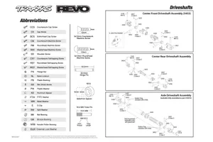 traxxas e revo 1 16 parts diagram