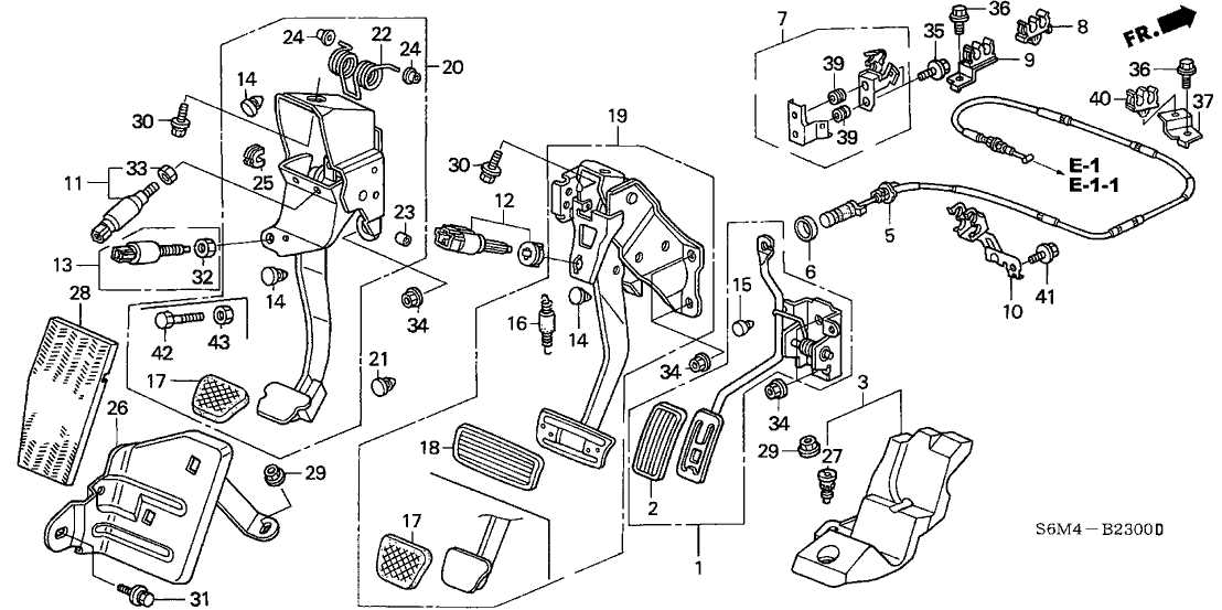 rsx parts diagram