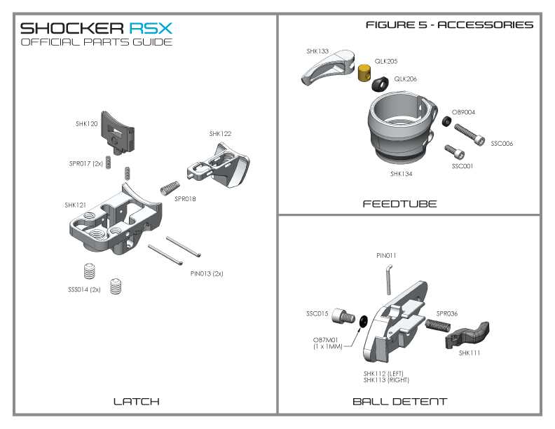 rsx parts diagram