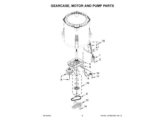 kenmore washing machine model 110 parts diagram