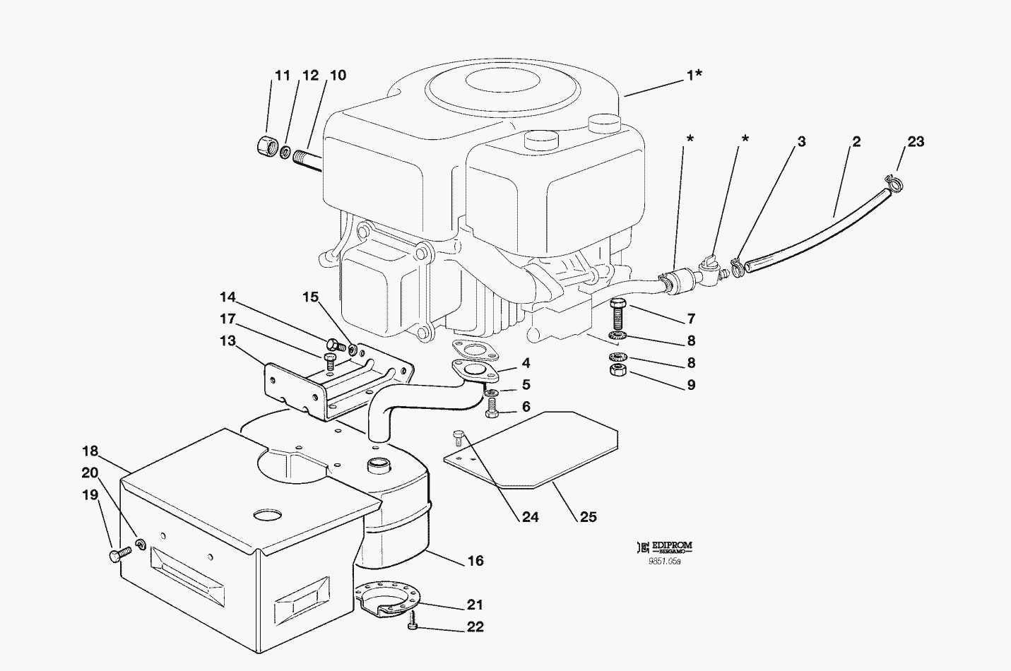 tecumseh 10 hp engine parts diagram