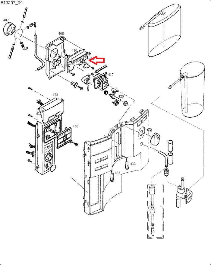 jura s8 parts diagram