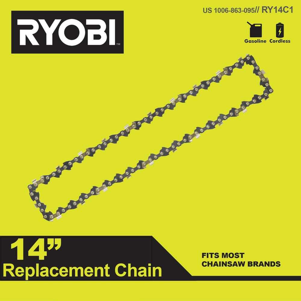 ryobi electric chainsaw parts diagram