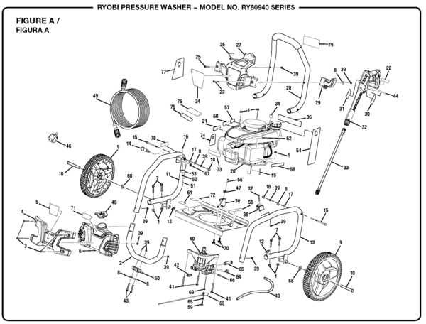 ryobi power washer parts diagram