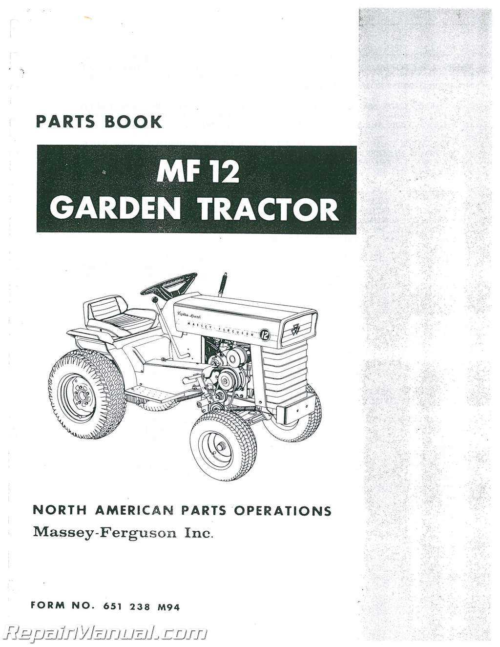 massey ferguson tractor parts diagram