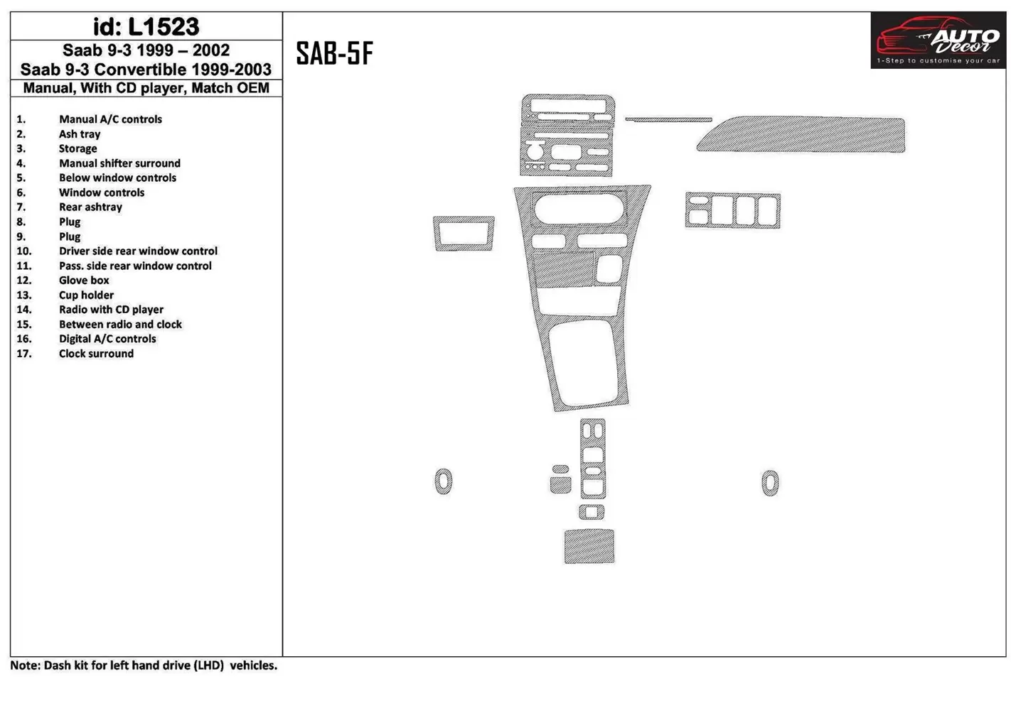 saab 9 3 parts diagram