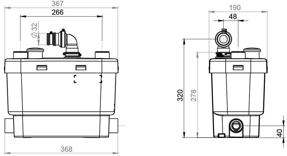 saniflo spare parts diagram