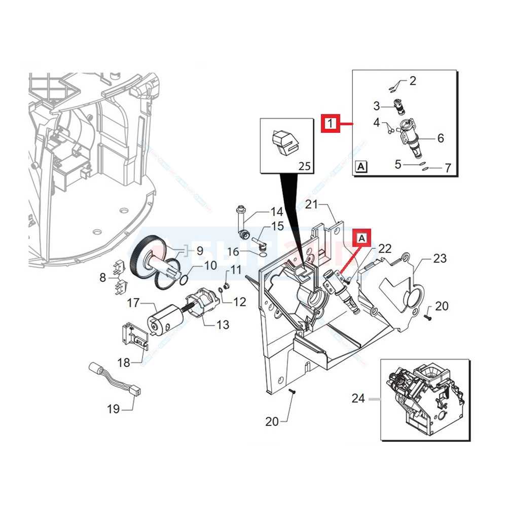 saeco minuto parts diagram