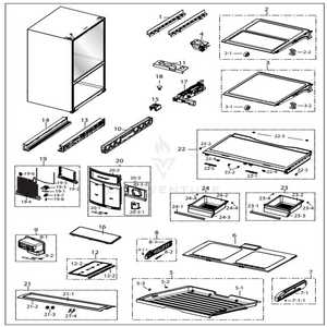 samsung rf263beaesr parts diagram