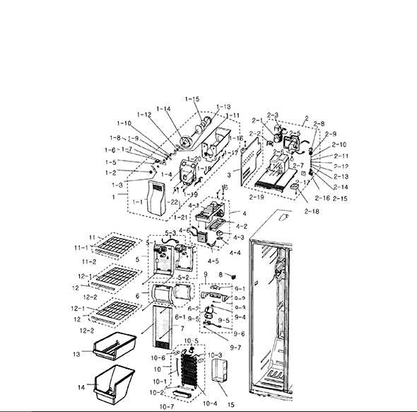 samsung rsg257aars parts diagram