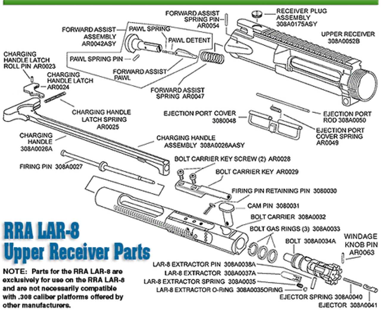 savage 111 parts diagram