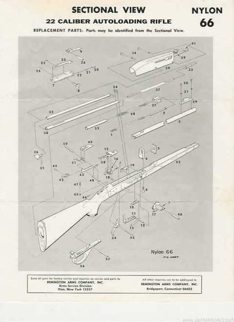 savage 64 parts diagram