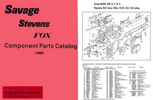 savage 64 parts diagram