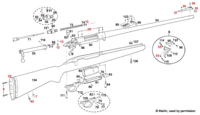 savage model 110 parts diagram