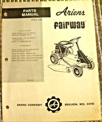 ariens lawn tractor parts diagram