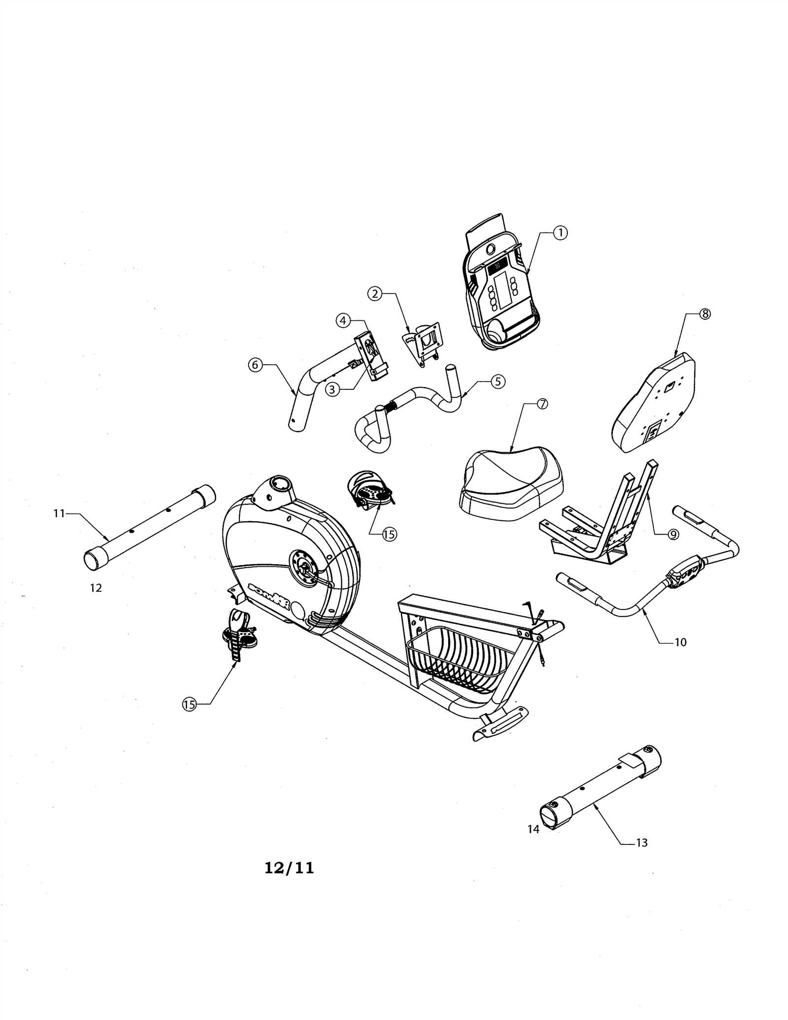 schwinn tricycle parts diagram