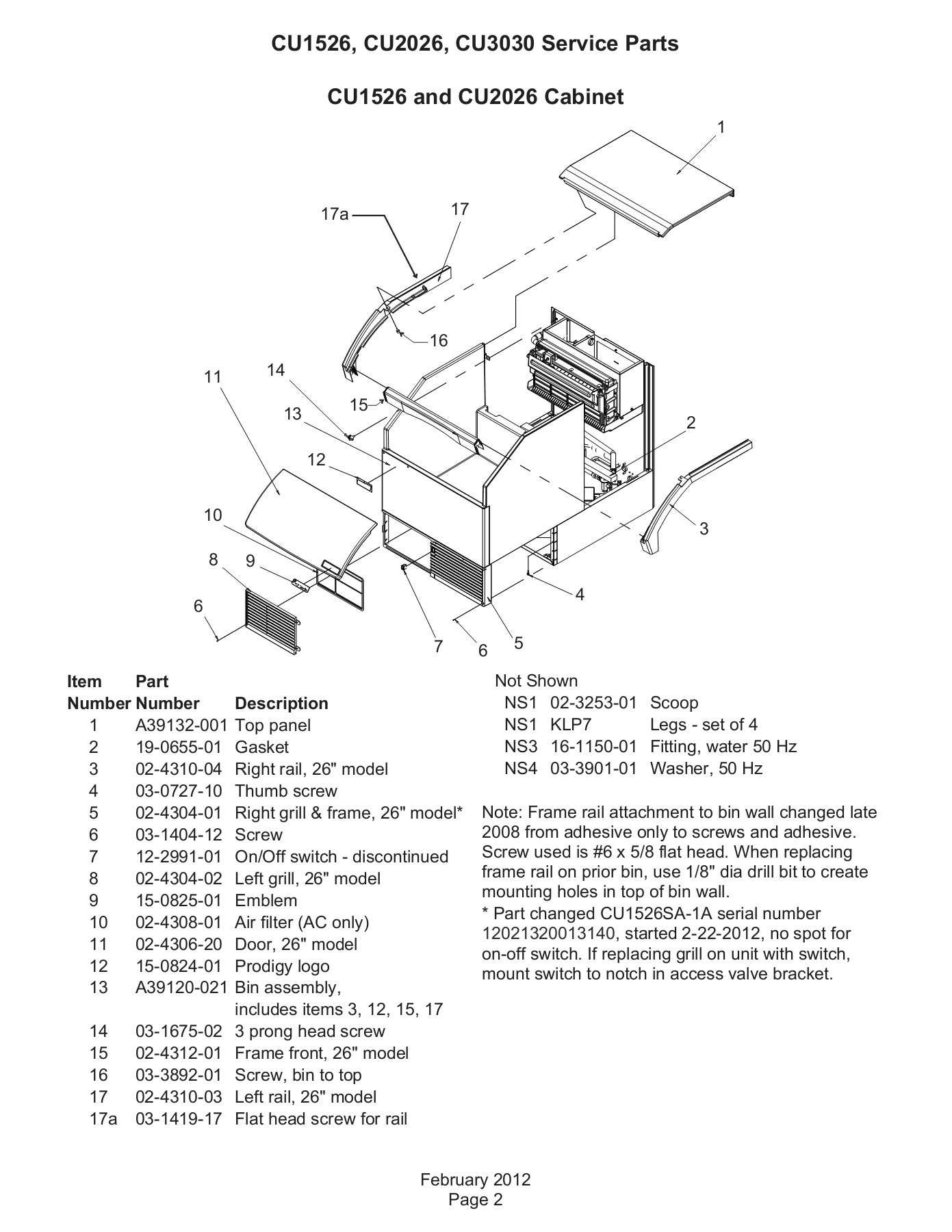 scotsman prodigy ice machine parts diagram