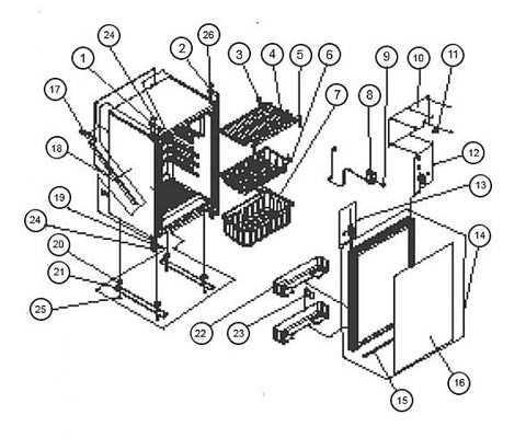 scotsman prodigy ice machine parts diagram