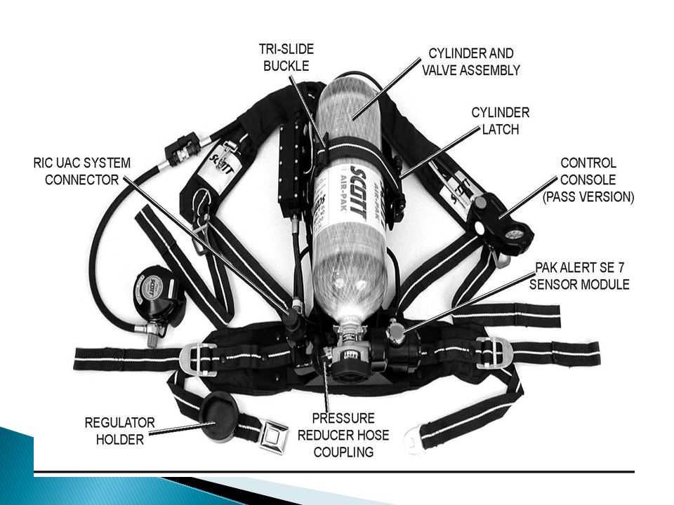 scott scba regulator parts diagram