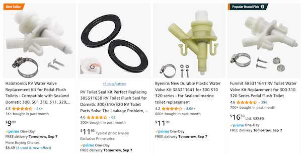 sealand rv toilet parts diagram