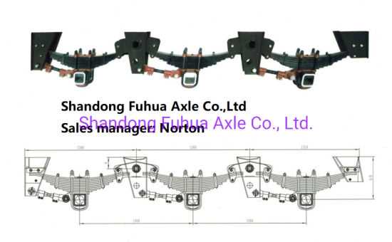 semi trailer suspension parts diagram