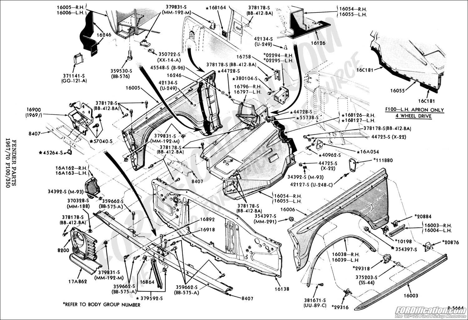 2003 ford f150 body parts diagram