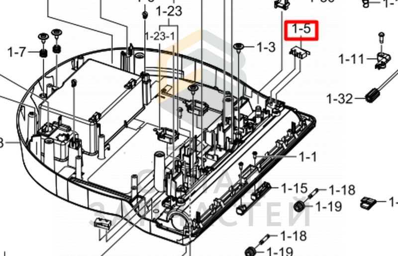 shark robot vacuum parts diagram